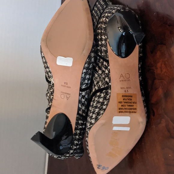 AD & Daughters Houndstooth booties - Picture 4 of 8